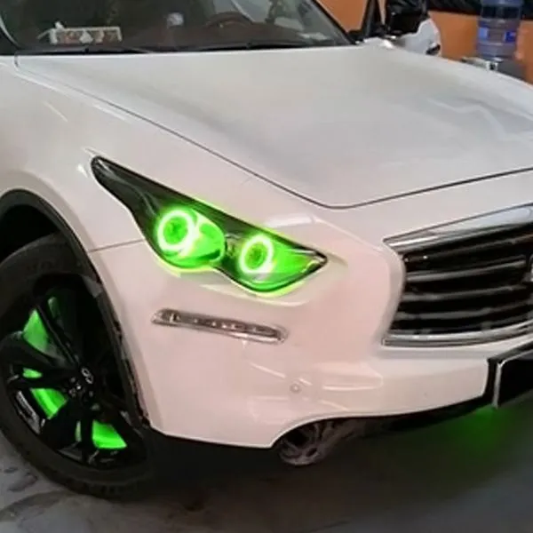 Oracle LED Headlight Halo Kit Infiniti QX70 (2009-2015) Multicolored