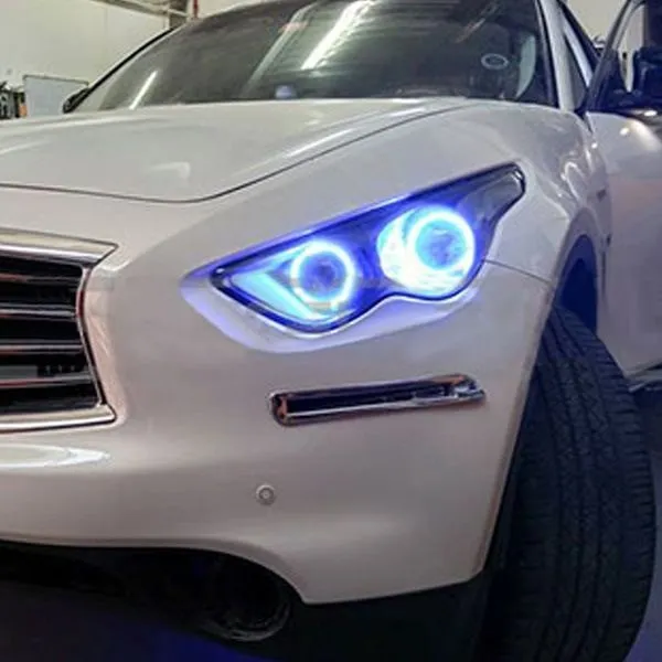 Oracle LED Headlight Halo Kit Infiniti QX70 (2009-2015) Multicolored