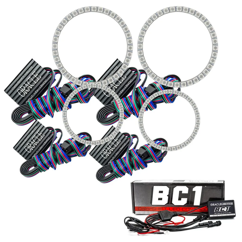 Oracle LED Headlight Halo Kit Jaguar XK8 (1996-2006) Multicolored