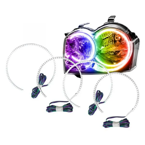 Oracle LED Headlight Halo Kit Jeep Grand Cherokee (2005-2010) Multicolored