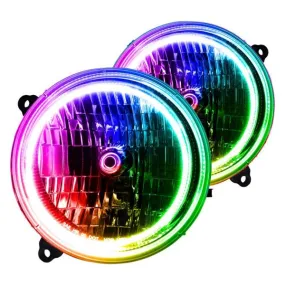 Oracle LED Headlight Halo Kit Jeep Liberty (2005-2007) Multicolored