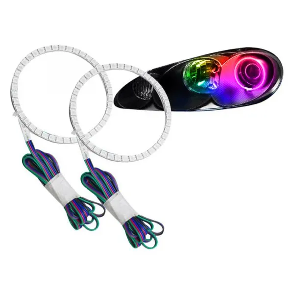 Oracle LED Headlight Halo Kit Mazda Miata NB (2001-2005) Multicolored