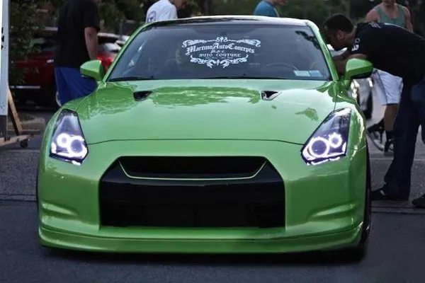 Oracle LED Headlight Halo Kit Nissan GT-R (2009-2013) Multicolored