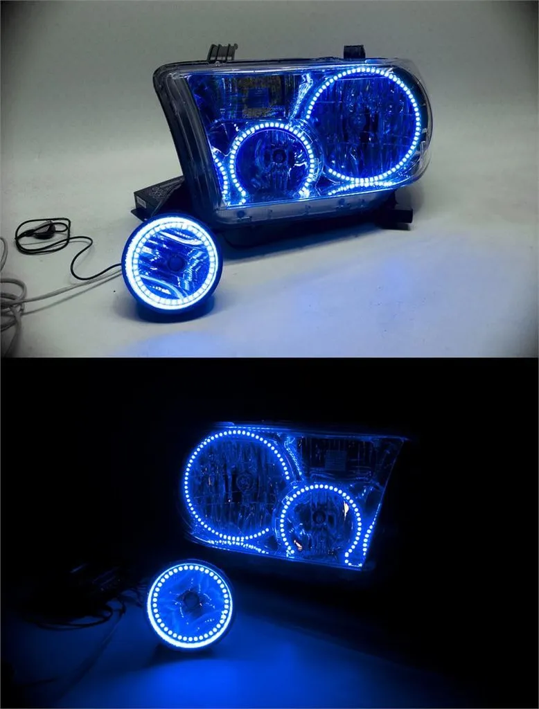 Oracle LED Headlight Halo Kit Toyota Sequoia (2008-2016) Multicolored