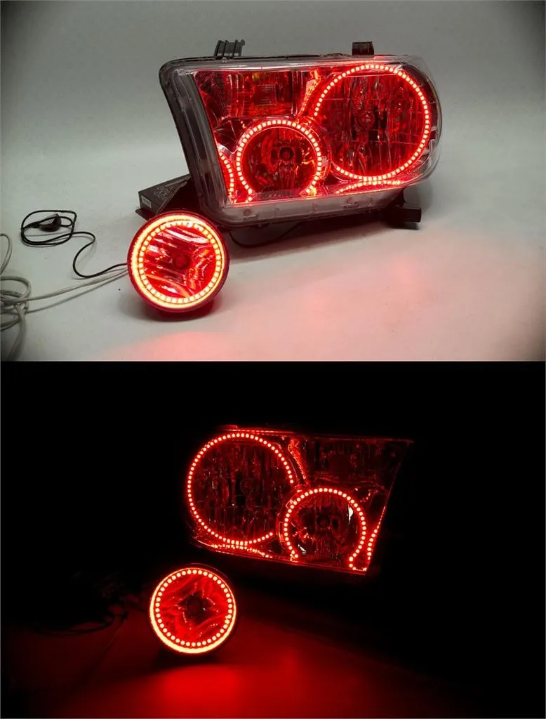 Oracle LED Headlight Halo Kit Toyota Sequoia (2008-2016) Multicolored