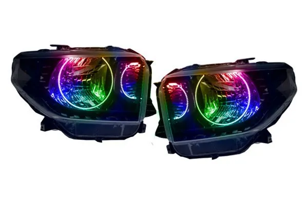 Oracle LED Headlight Halo Kit Toyota Tundra (2014-2017) Multicolored