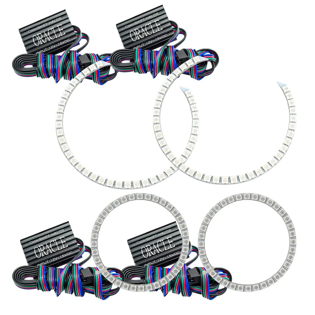 Oracle LED Headlight Halo Kit VW Touareg (2005-2006) Multicolored