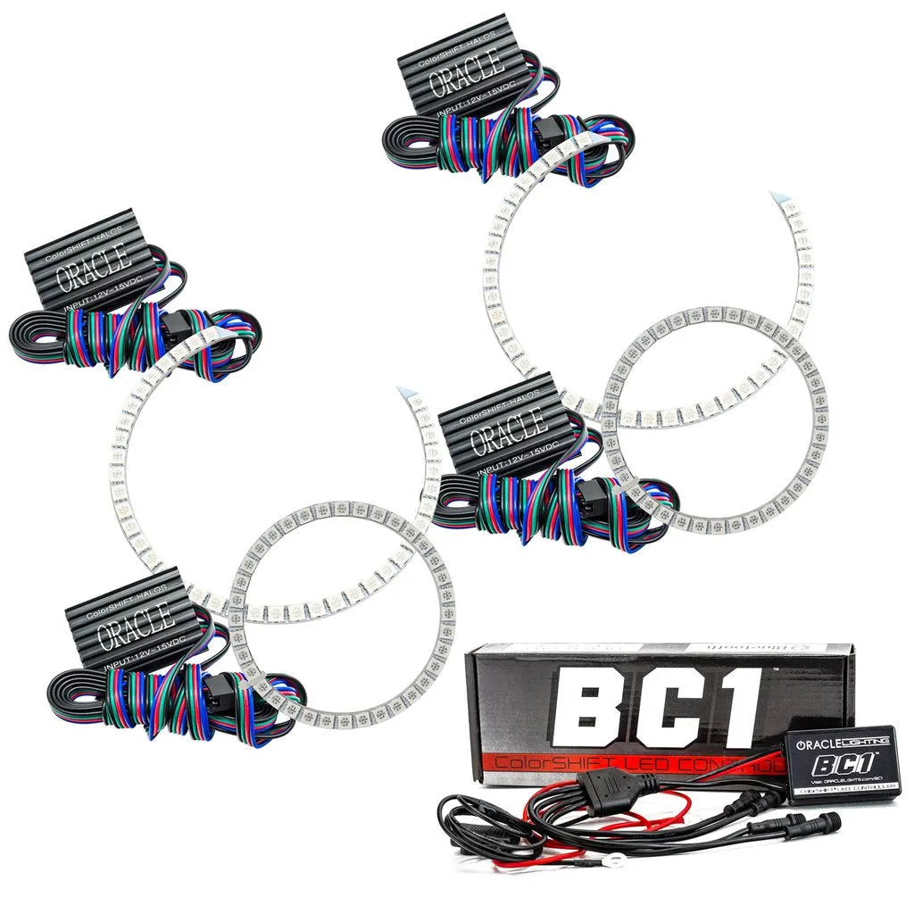 Oracle LED Headlight Halo Kit VW Touareg (2005-2006) Multicolored