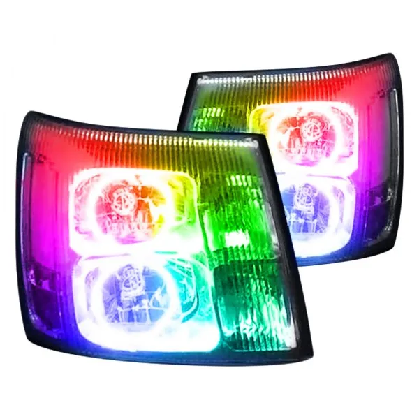 Oracle LED Headlight Halo Rings Cadillac Escalade (2002-2006) Multicolored RGB