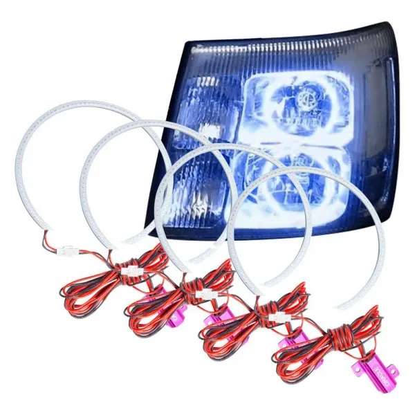 Oracle LED Headlight Halo Rings Cadillac Escalade (2002-2006) Multicolored RGB