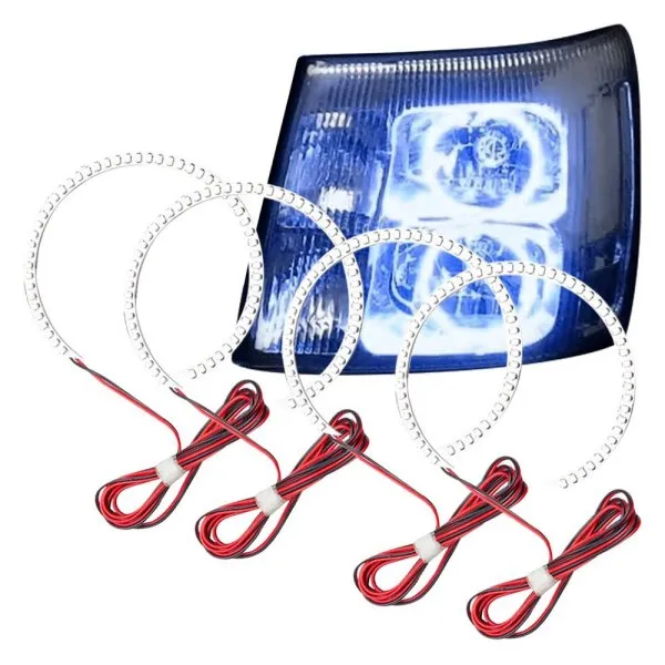Oracle LED Headlight Halo Rings Cadillac Escalade (2002-2006) Multicolored RGB