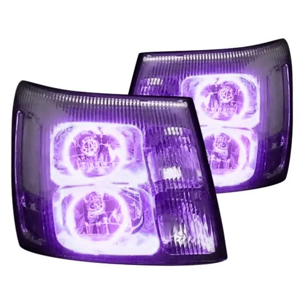 Oracle LED Headlight Halo Rings Cadillac Escalade (2002-2006) Multicolored RGB