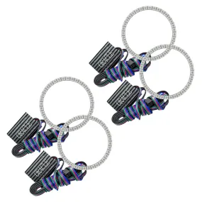 Oracle LED Headlight Halo Rings Chevy Silverado 2500/3500 (2015-2018) Multicolored RGB