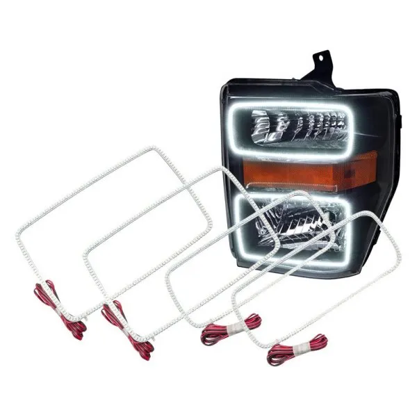 Oracle LED Headlight Halo Rings Ford F250/F350 Super Duty (2008-2010) Multicolored RGB