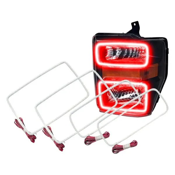 Oracle LED Headlight Halo Rings Ford F250/F350 Super Duty (2008-2010) Multicolored RGB