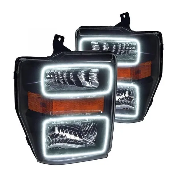 Oracle LED Headlight Halo Rings Ford F250/F350 Super Duty (2008-2010) Multicolored RGB