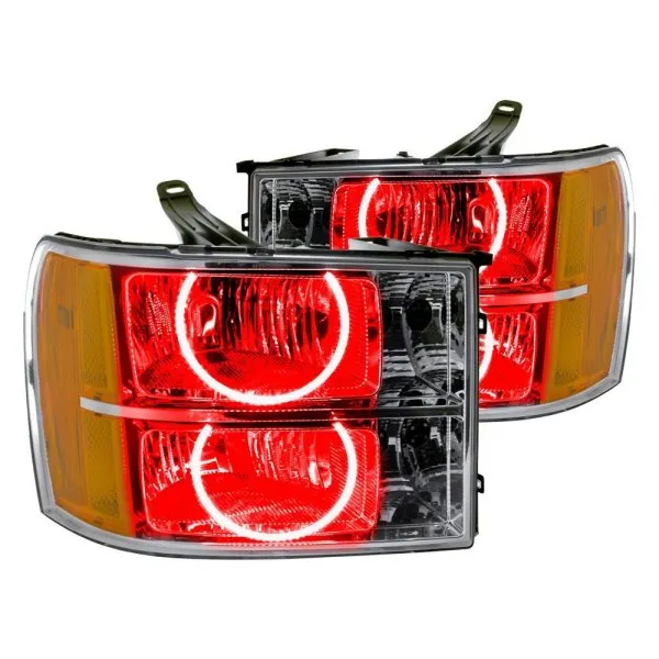 Oracle LED Headlight Halo Rings GMC Sierra (2007-2013) RGB Square or Round Style