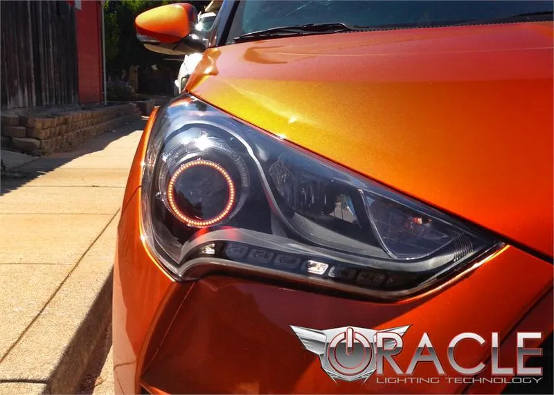 Oracle LED Headlight Halo Rings Hyundai Veloster (2011-2013) Projector or Non-Projector Headlights