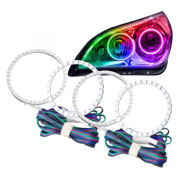 Oracle LED Headlight Halo Rings Infiniti M37 (2010-2013) Multicolored RGB