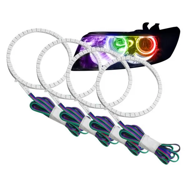 Oracle LED Headlight Halo Rings Lincoln MKZ (2006-2008) Multicolored RGB