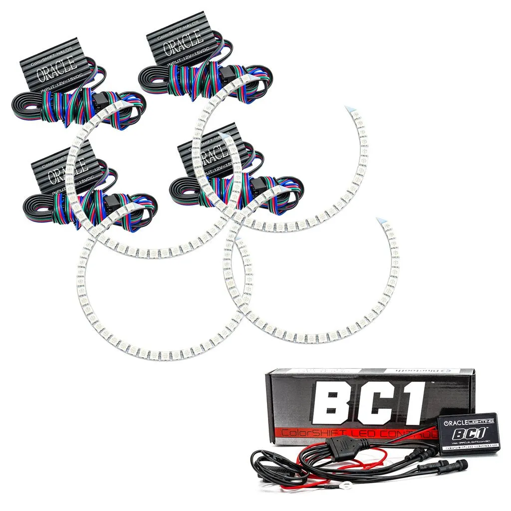 Oracle LED Headlight Halo Rings Toyota Camry (2005-2006) Multicolored RGB