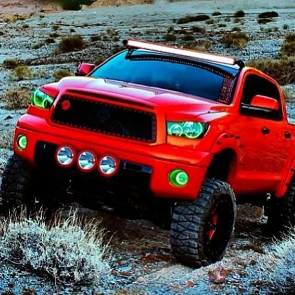 Oracle LED Headlight Halo Rings Toyota Tundra (2007-2013) Multicolored RGB