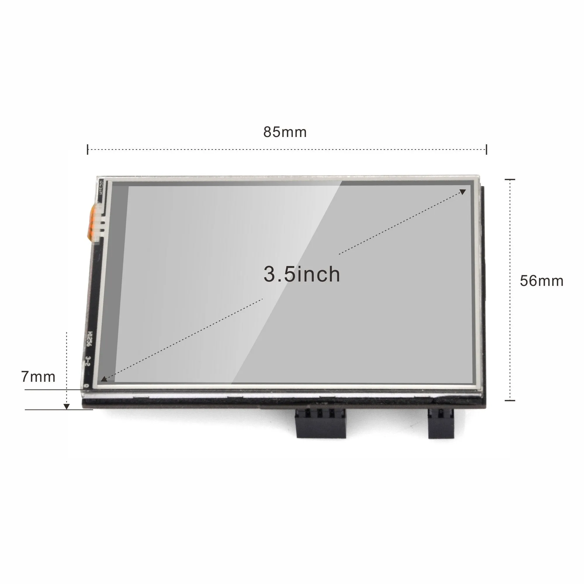 OSOYOO 3.5" HDMI Touch Screen with plastic protective case for Raspberry PI  5 4  3 Model B B 