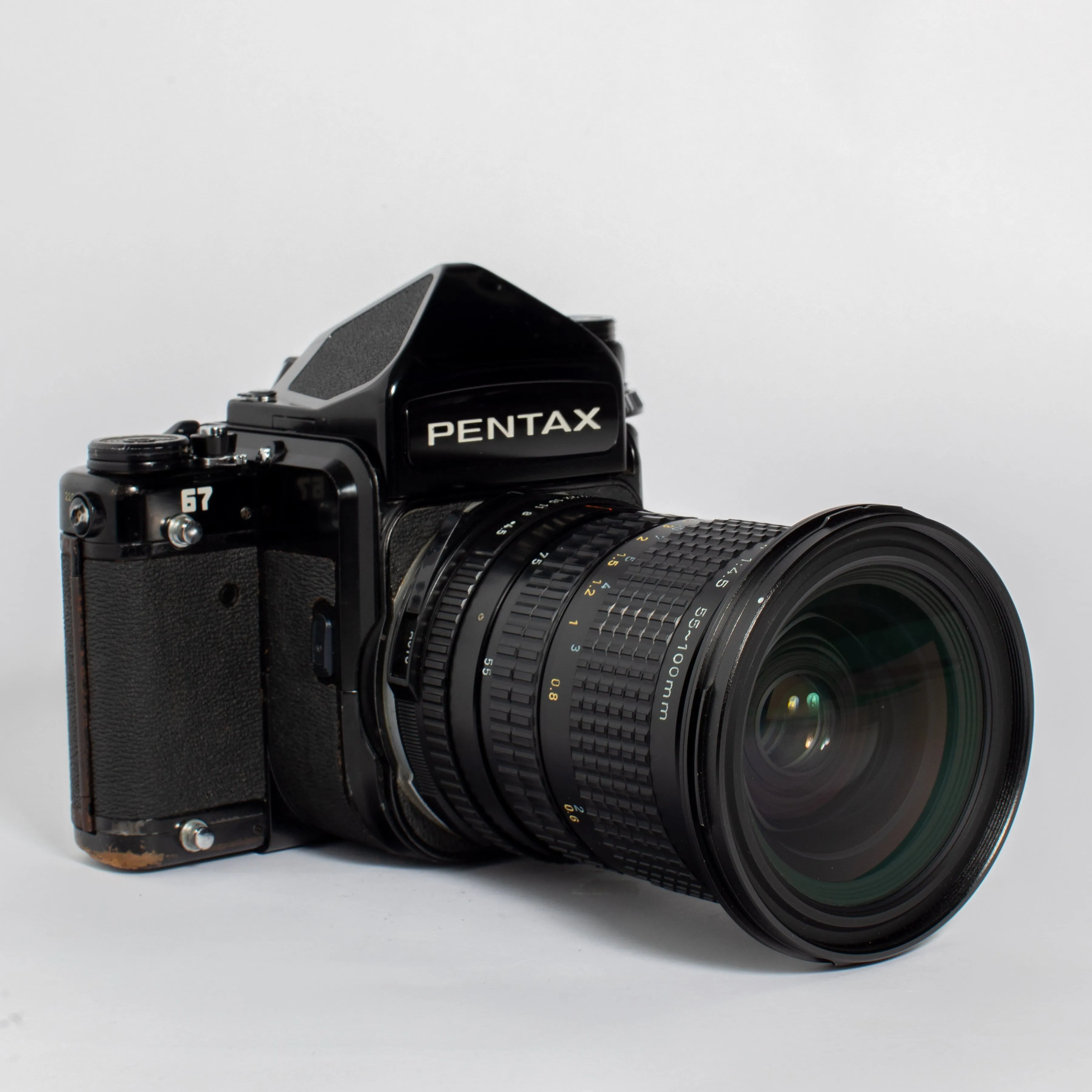Pentax 67 with 55-100mm f/4.5 Zoom Lens - FRESH CLA