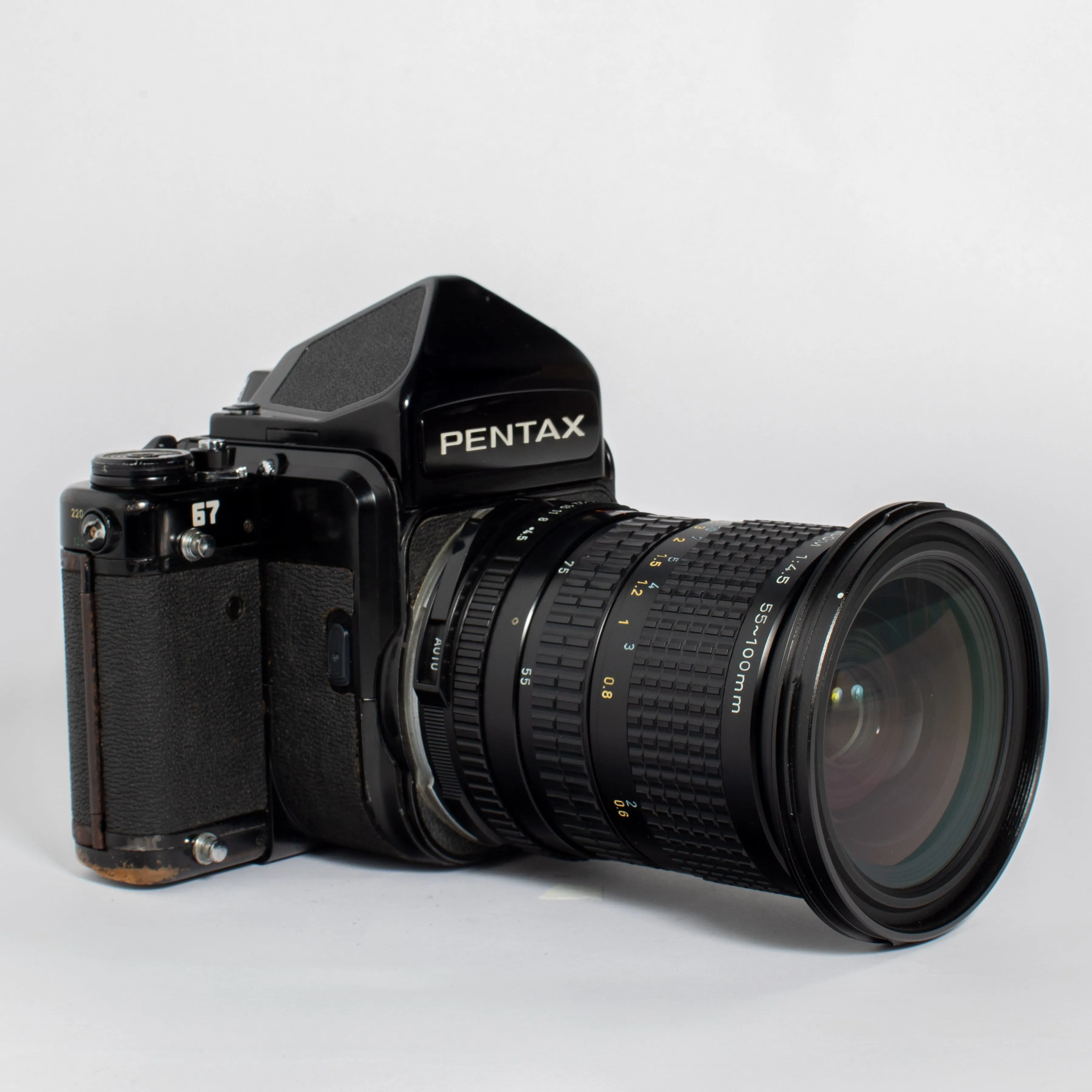 Pentax 67 with 55-100mm f/4.5 Zoom Lens - FRESH CLA