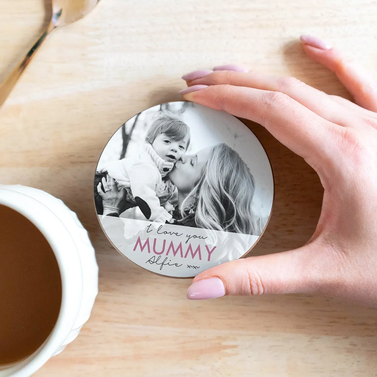 Personalised 'I Love You Mummy' Photo Mug