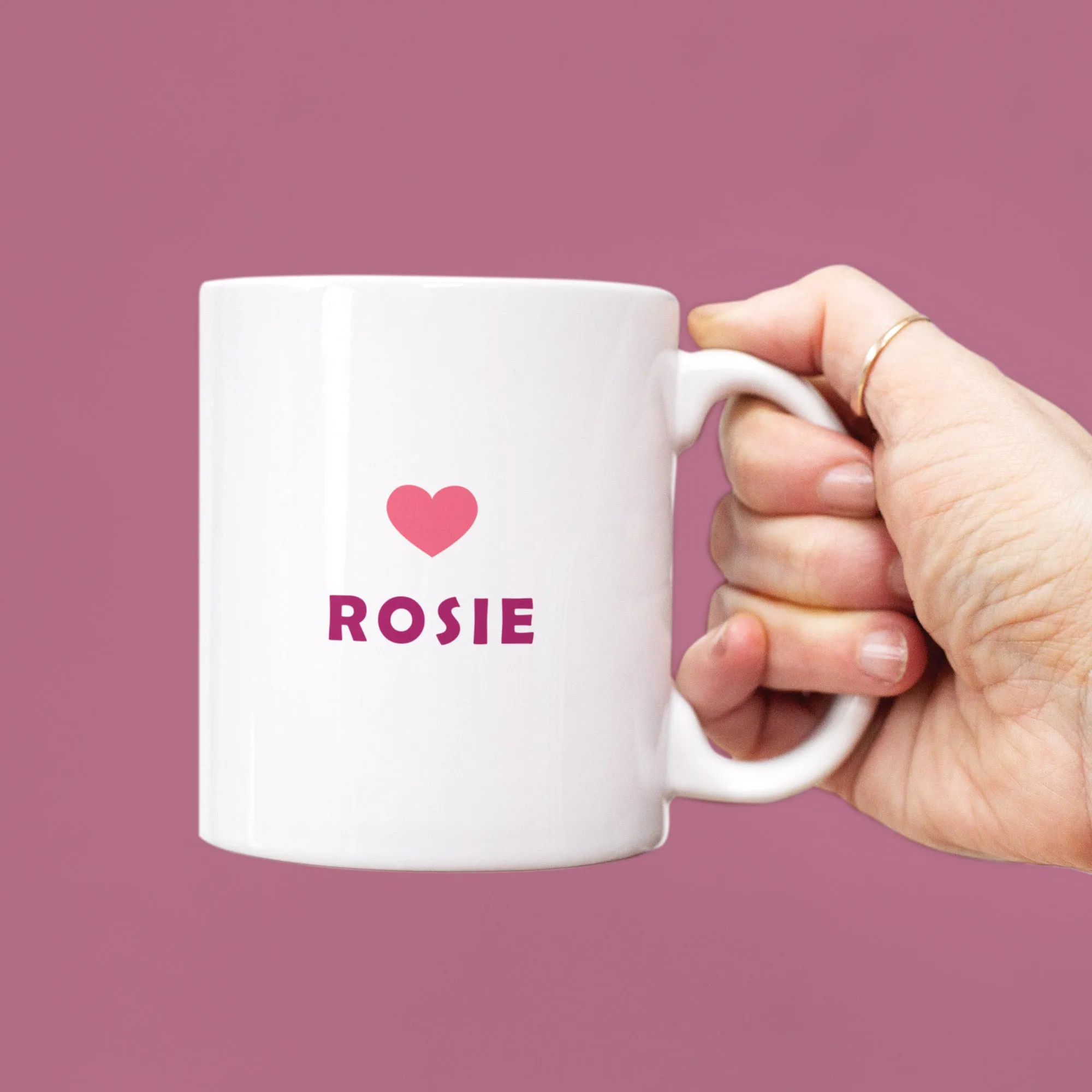 Personalised 'Mummy I Love You This Much' Photo Mug
