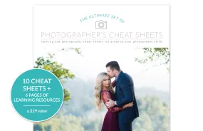Photography Cheat Sheet Bundle