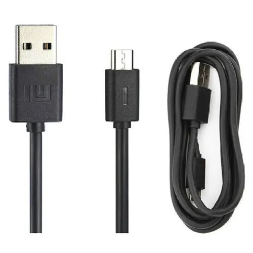Poco C3 Support 10W Fast Charge MicroUsb Cable Black
