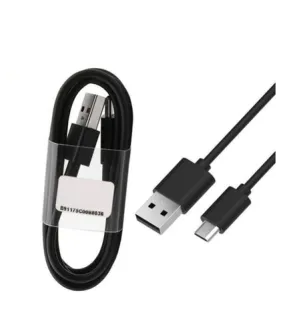 Poco C3 Support 10W Fast Charge MicroUsb Cable Black