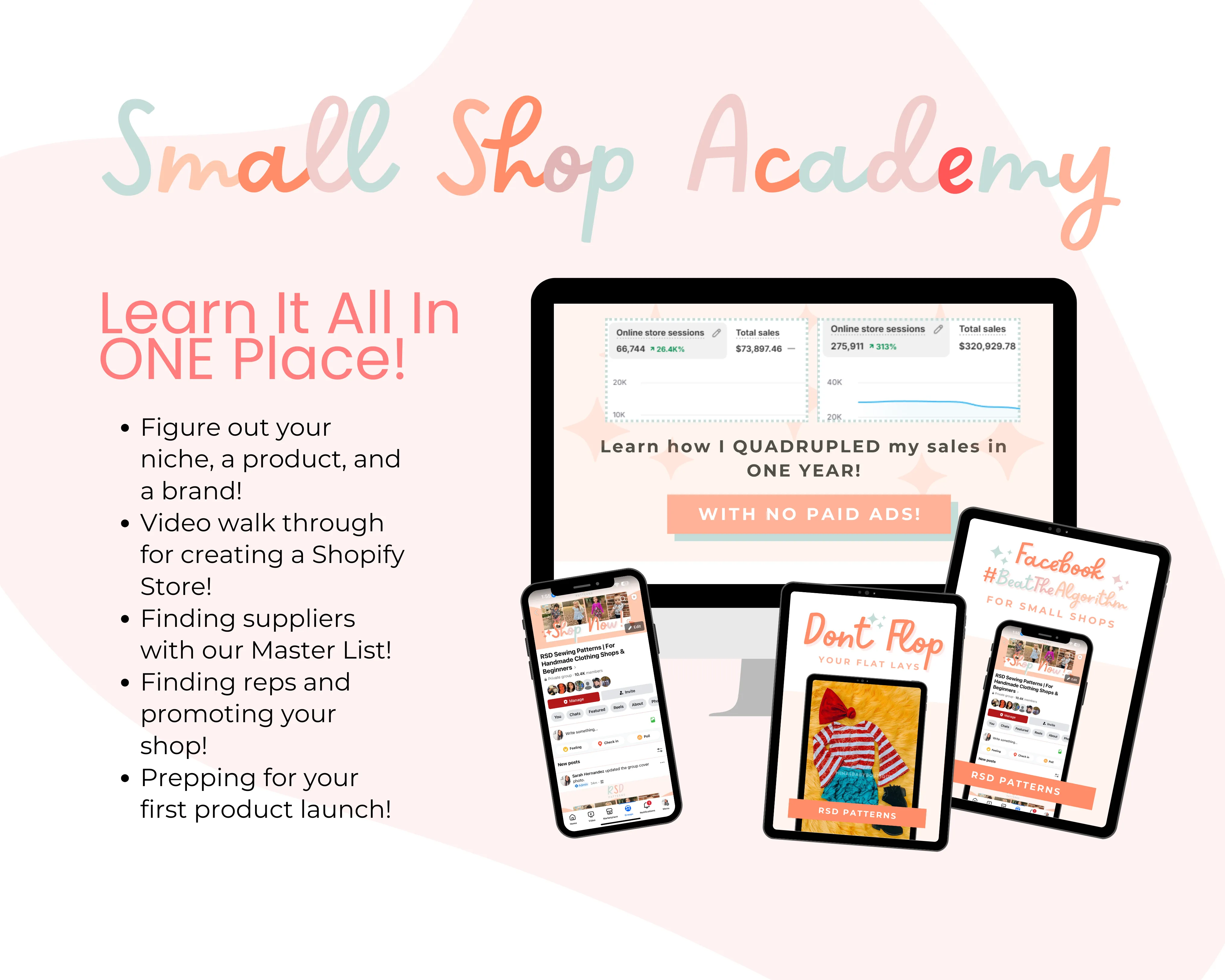 PRE SALE **** Small Shop Academy Master Course