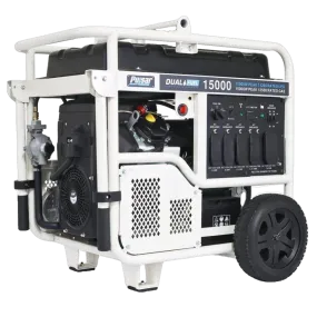 Pulsar PG15KVTWB 12000W/15000W Dual Fuel Electric Start Portable Generator New