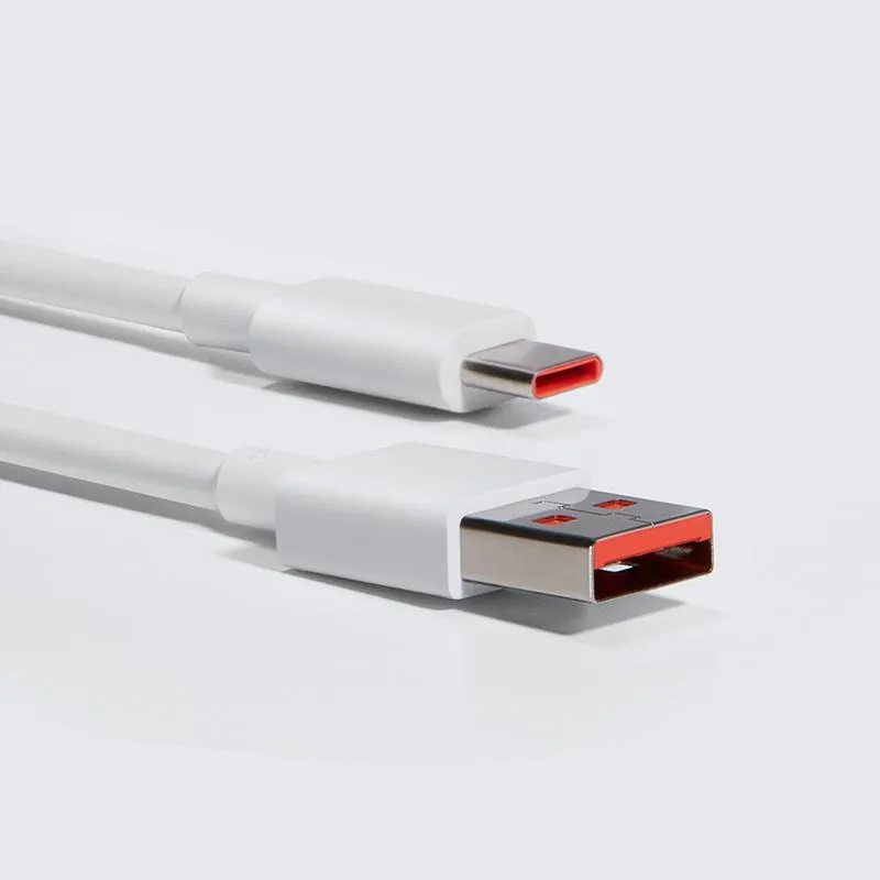 Redmi MI K40 Pro Type-C Support 33W FastCharge Cable 1M White