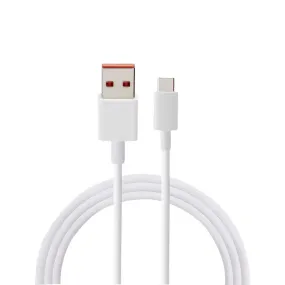 Redmi MI K40 Pro Type-C Support 33W FastCharge Cable 1M White