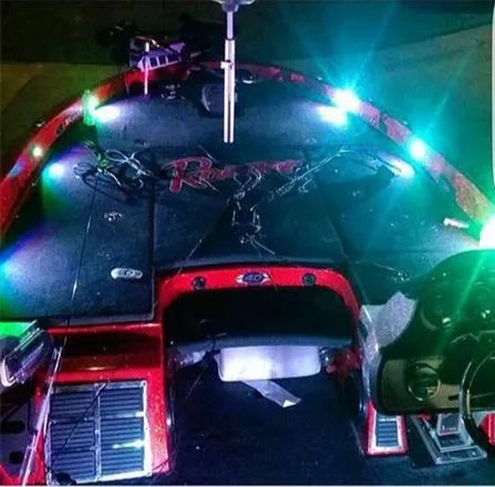 RGB LED Rock lights 8 pod kit under glow
