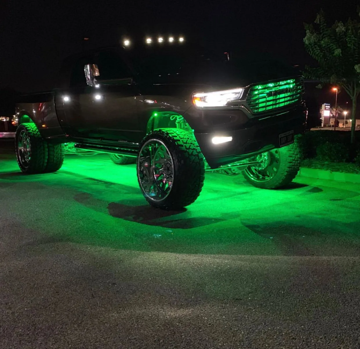 RGB LED Rock lights 8 pod kit under glow