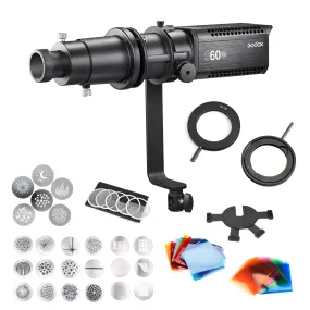 S60BI 60W Bi-Colour Focusable LED Light Complete Kit