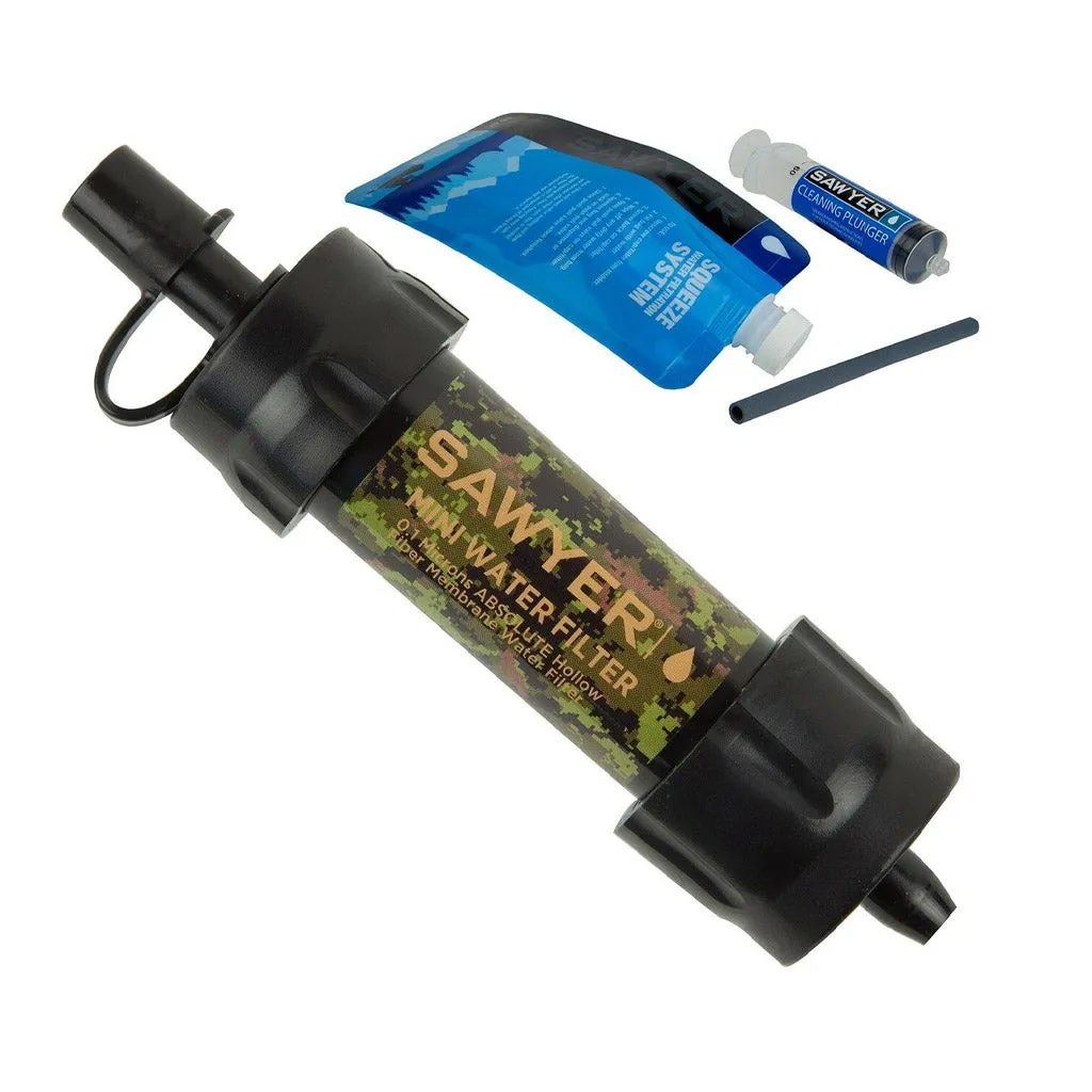 Sawyer Mini Water Filter SP107 Camo