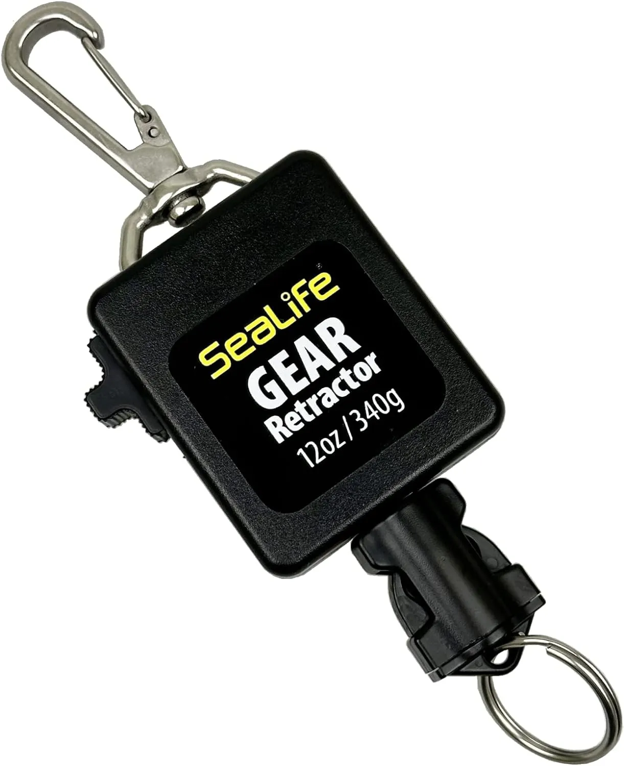 Sealife Large Underwater Retractor 12 oz. retraction force; 42”maximum length. Holds Large lights, SportDiver housing & cameras