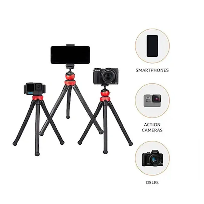 Secondary Secondary Secondary 360 Rotating Flexible Tripod
