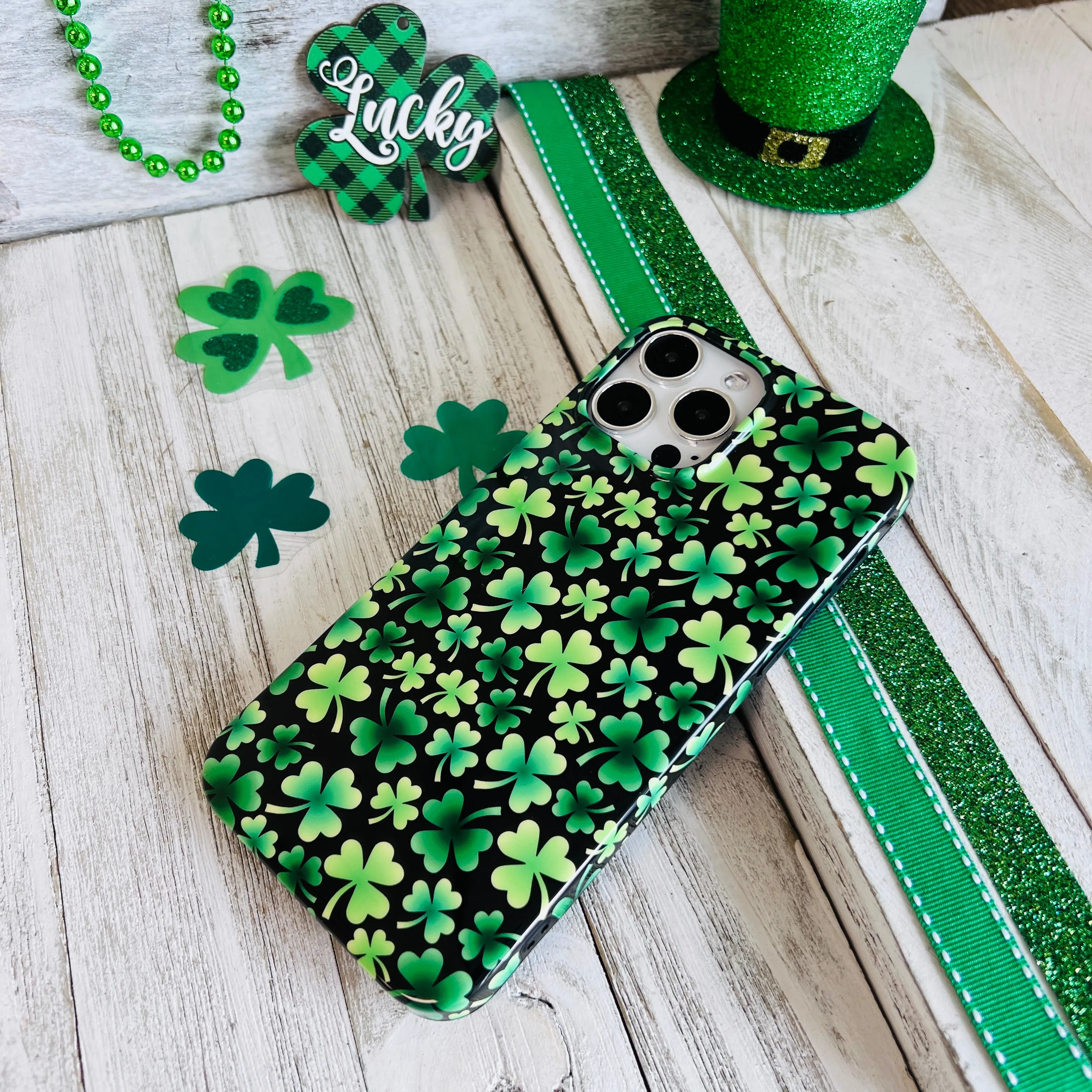 Shamrock Phone Case For iPhone