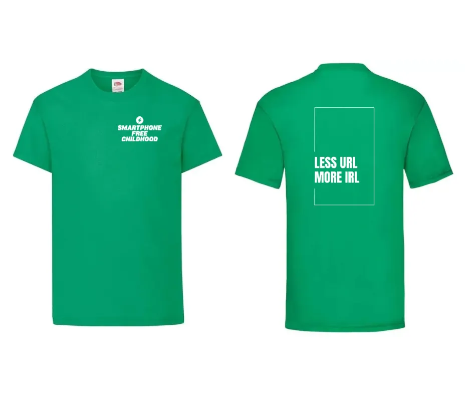 Smartphone Free Childhood T shirt
