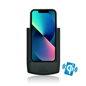 Strike Alpha in-car Cradle for iPhone 13 Mini Wireless Charging Car Phone Holder that work with Apple Case On DIY Kit