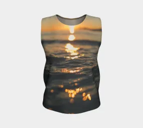 Sunset Sea Foam Loose Tank (Regular Fit)