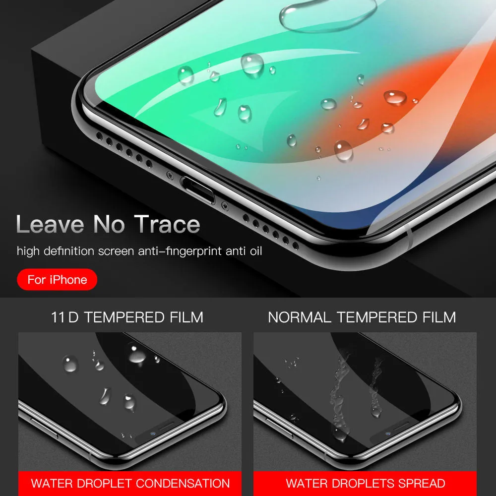 Suntaiho 10D protective glass for iPhone X XS 6 6S 7 8 plus glass screen protector for iPhone 7 6 X XR XS MAX screen protection