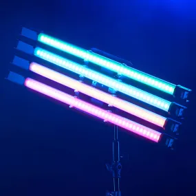 TL60-K4 Portable Bi-Colour RGB Pixel LED Tube Light Quad Kit